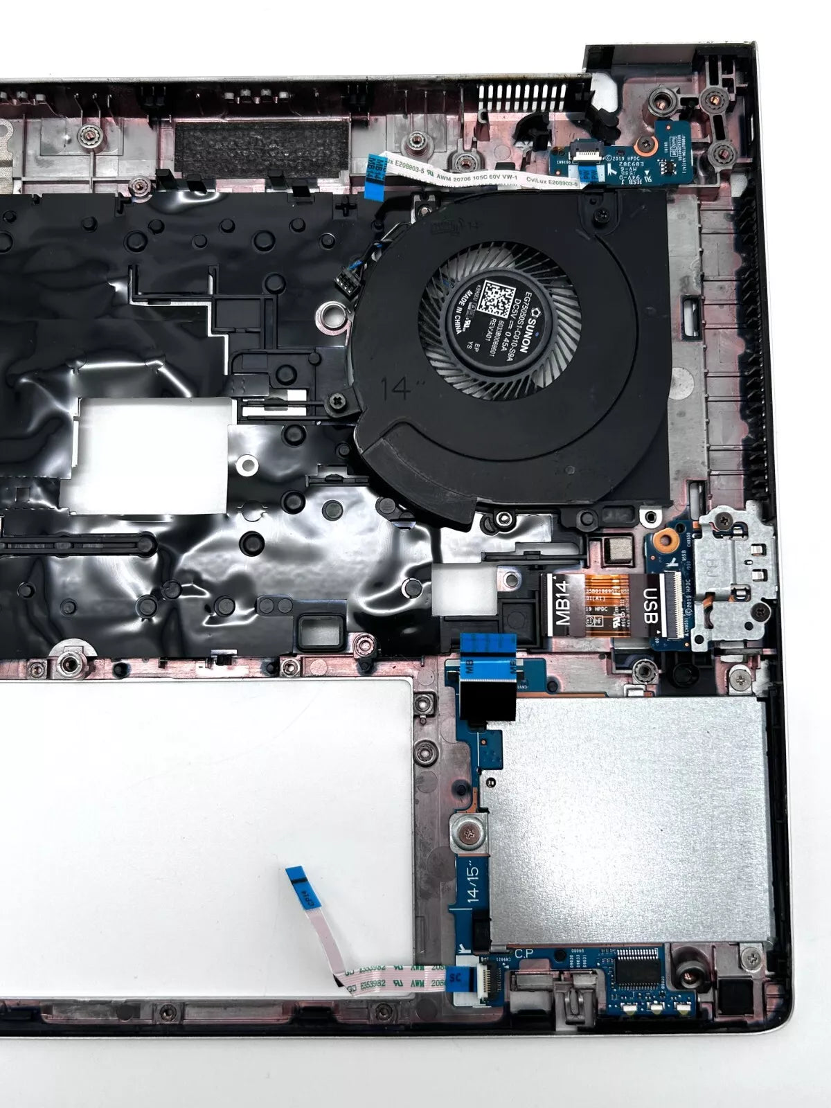 HP EliteBook 840 G6 Klaviatūros Korpusas (Palmrest) 6070B1487601 L62746-001
