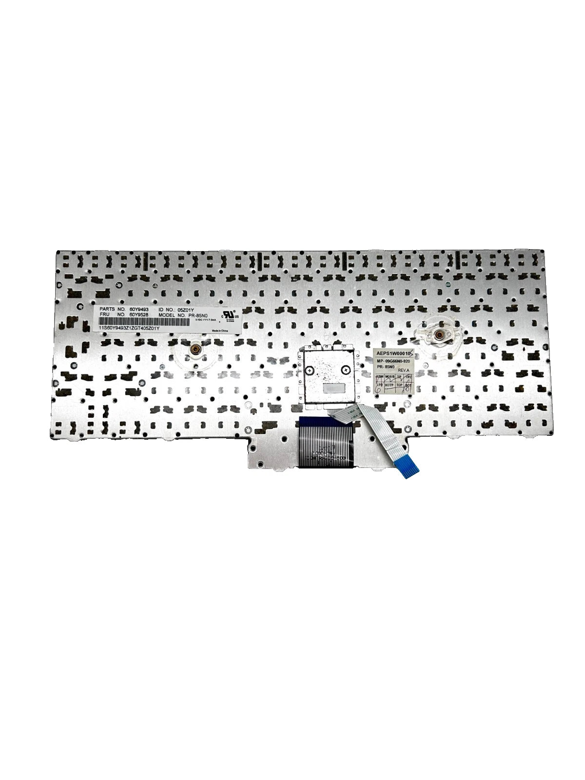 Lenovo ThinkPad Edge Norwegian Klaviatūra (be apšvietimo) 60Y9493 60Y9528