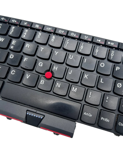 Lenovo ThinkPad Edge Norwegian Klaviatūra (be apšvietimo) 60Y9493 60Y9528