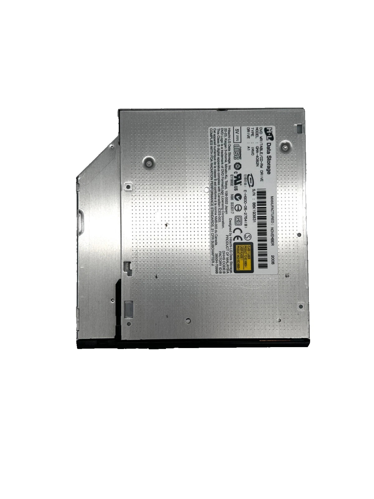 Lenovo ThinkPad R50 R51 R60 R61 DVD CD-RW GMA-4082N 39T2723 39T2722