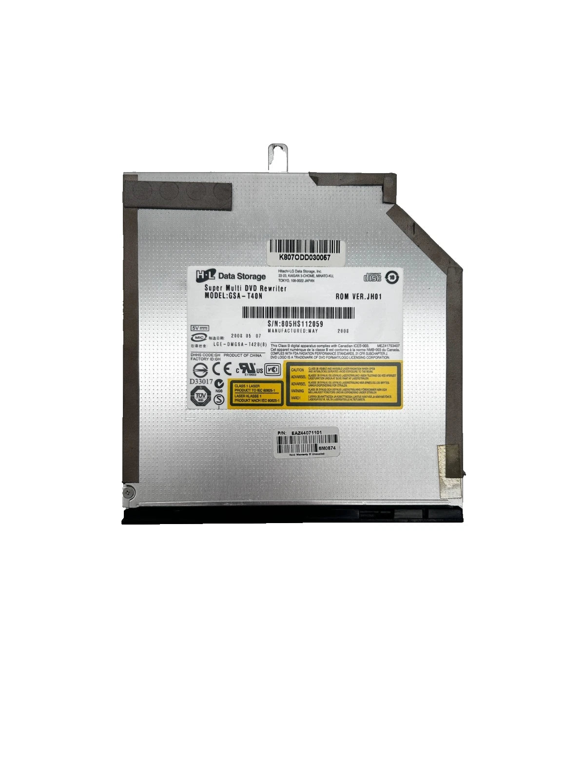 Multi DVD-ROM CD-RW Optical Drive Rewritable GSA-T40N EAZ44071101