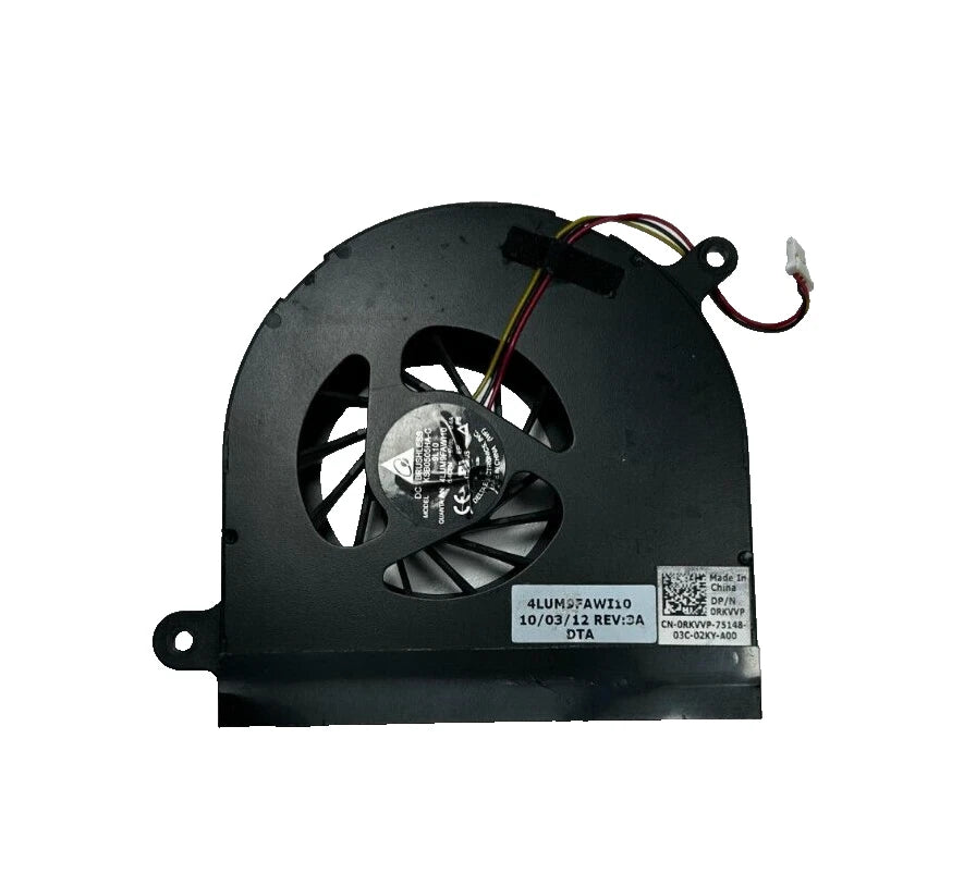 Dell Inspiron N7010 Aušintuvas (CPU Cooling Fan) 3-Pin RKVVP 4LUM9FAWI10