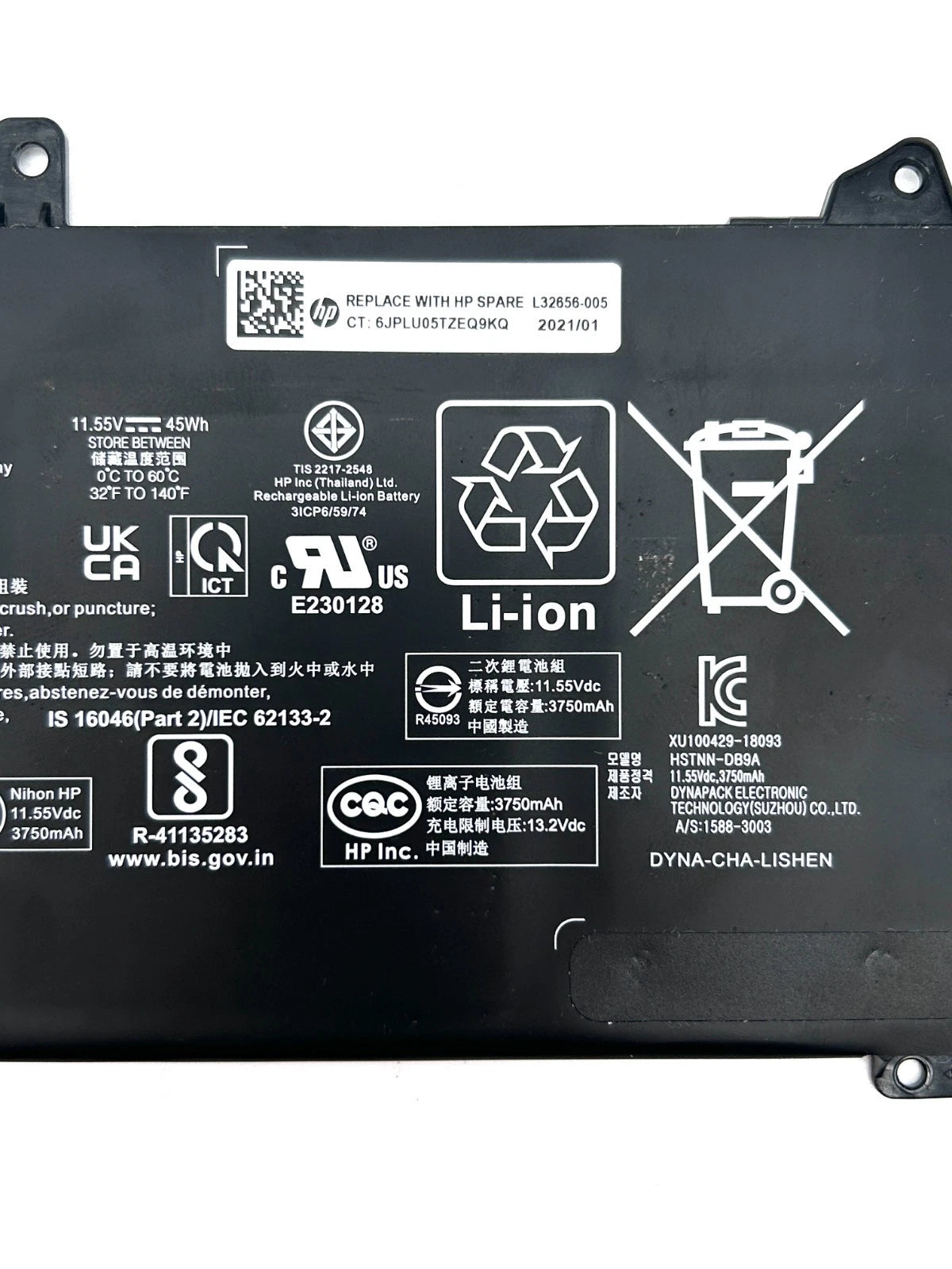 HP ProBook 430 440 445 450 455 G6 G7 Originali Baterija RE03XL L32656-005
