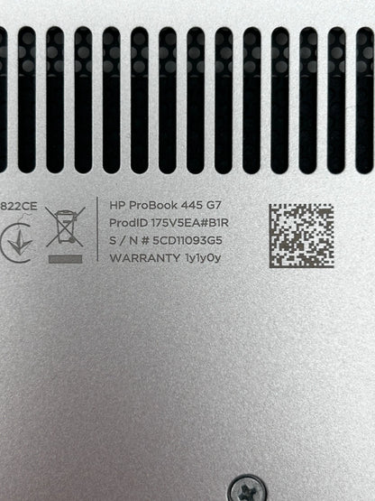 HP ProBook 445 G7 Apatinis Korpuso Dangtis Dugnas (Lower Bottom Base) EAX8J004A1S