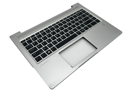 HP ProBook 445 G7 US English Klaviatūros Korpusas (Palmrest) - 4BX8JTATP10