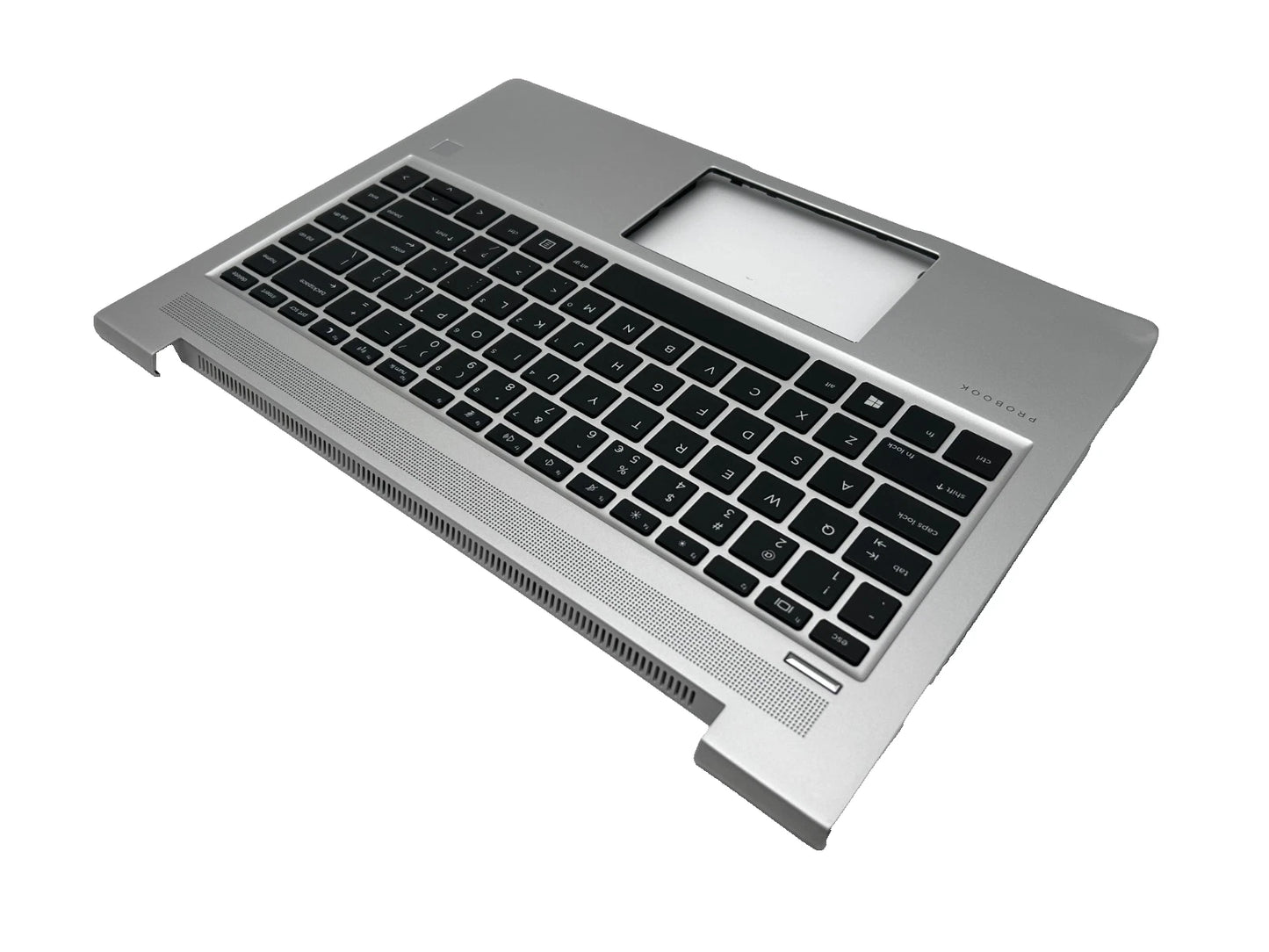 HP ProBook 445 G7 US English Klaviatūros Korpusas (Palmrest) - 4BX8JTATP10