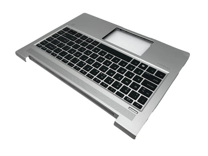 HP ProBook 445 G7 US English Klaviatūros Korpusas (Palmrest) - 4BX8JTATP10