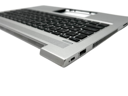 HP ProBook 445 G7 US English Klaviatūros Korpusas (Palmrest) - 4BX8JTATP10
