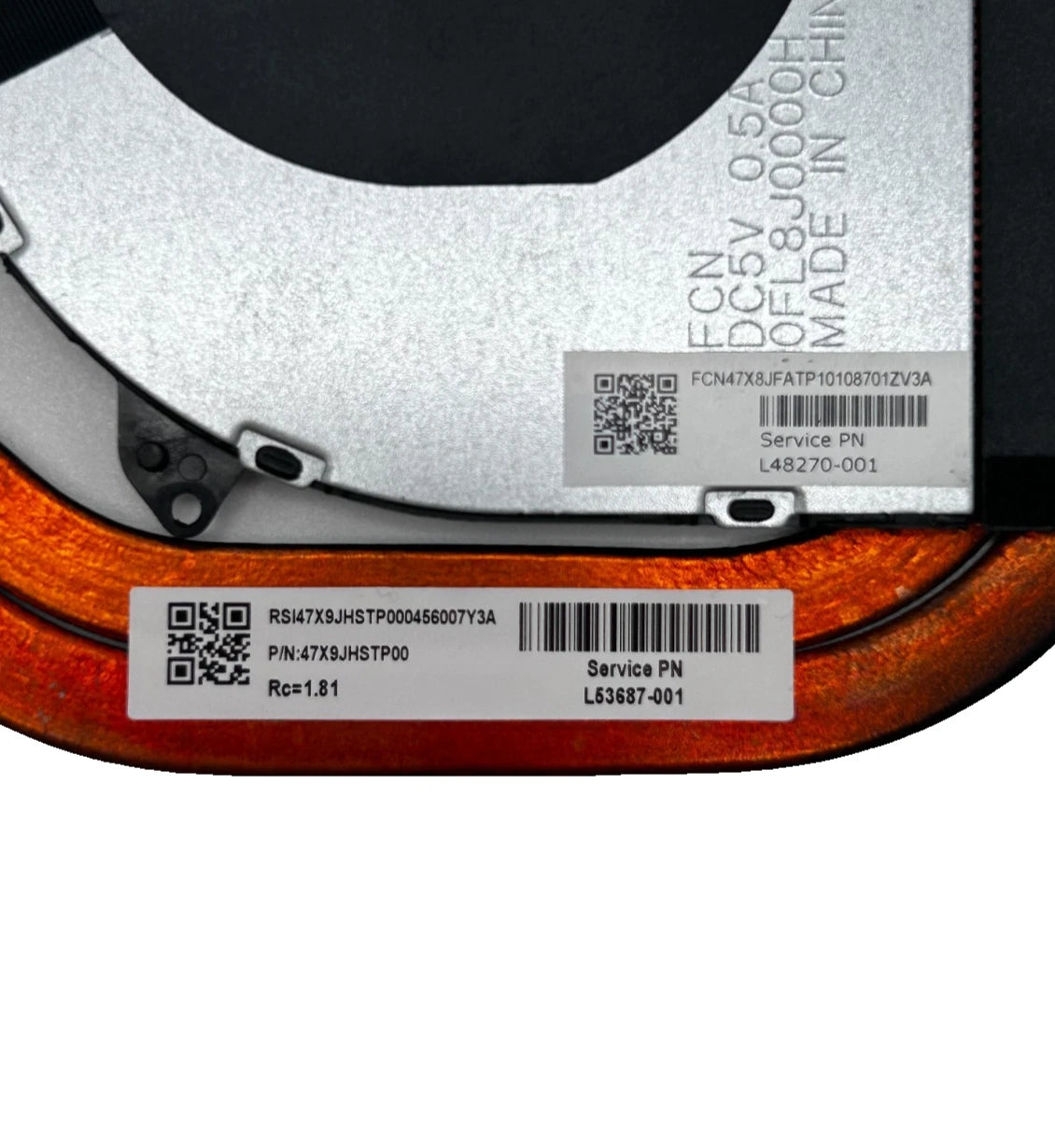HP ProBook 445 G7 4-Pin 5V Aušintuvas ir Radiatorius (CPU Cooling Fan & Heatsinik) L48270-001