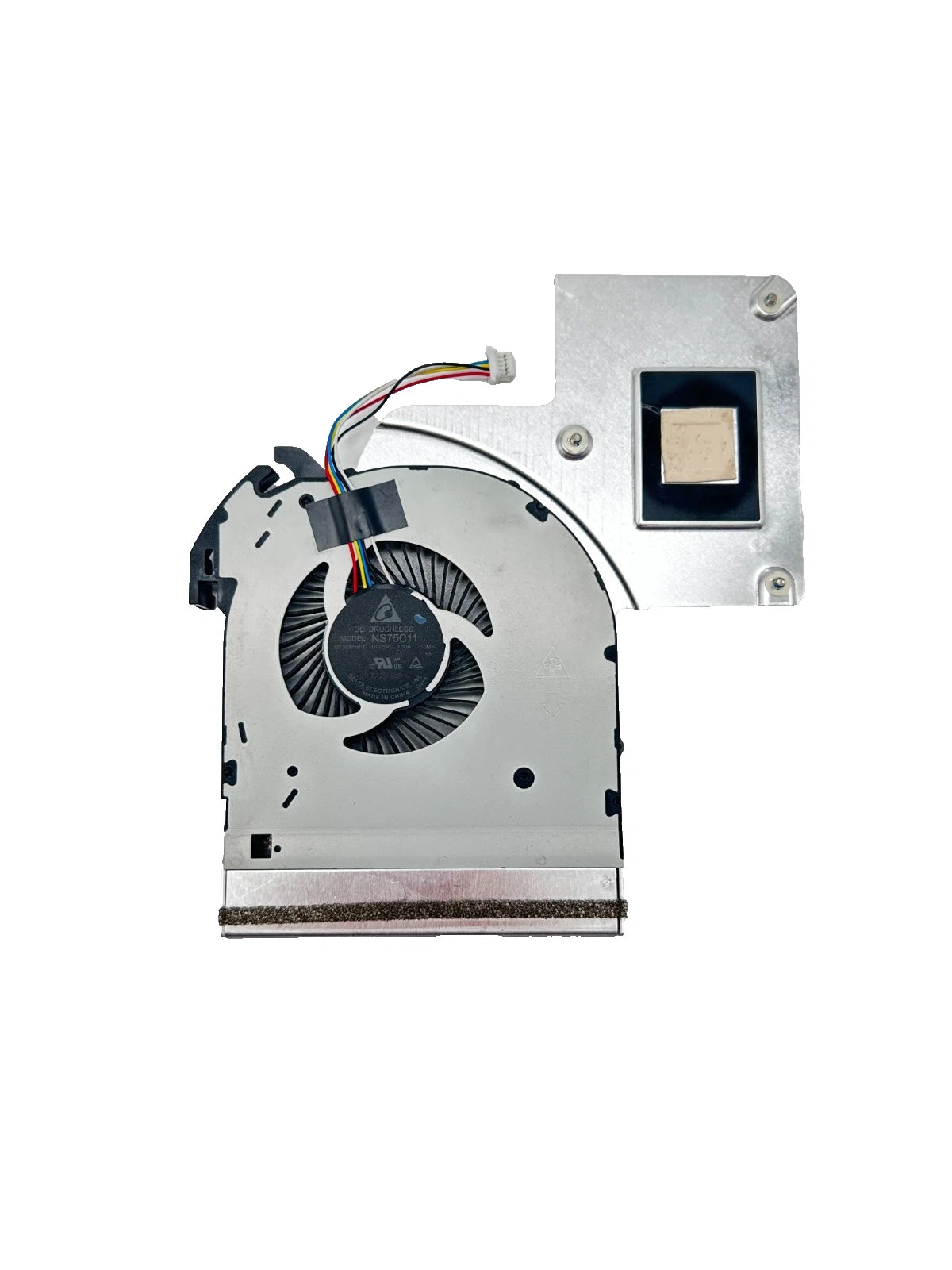 Lenovo V110-15IAP Aušintuvas ir Radiatorius (CPU Cooling Fan & Heatsinik) 5-Pin 5H40M44680 NS75C11