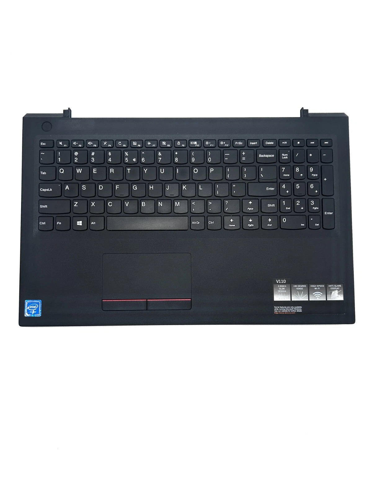 Lenovo V110-15IAP US English Klaviatūros Korpusas (Palmrest) - 5CB0L78326