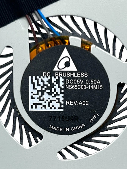 HP EliteBook 820 G4 4-Pin 5V Aušintuvas ir Radiatorius (CPU Cooling Fan & Heatsinik) 821691-001