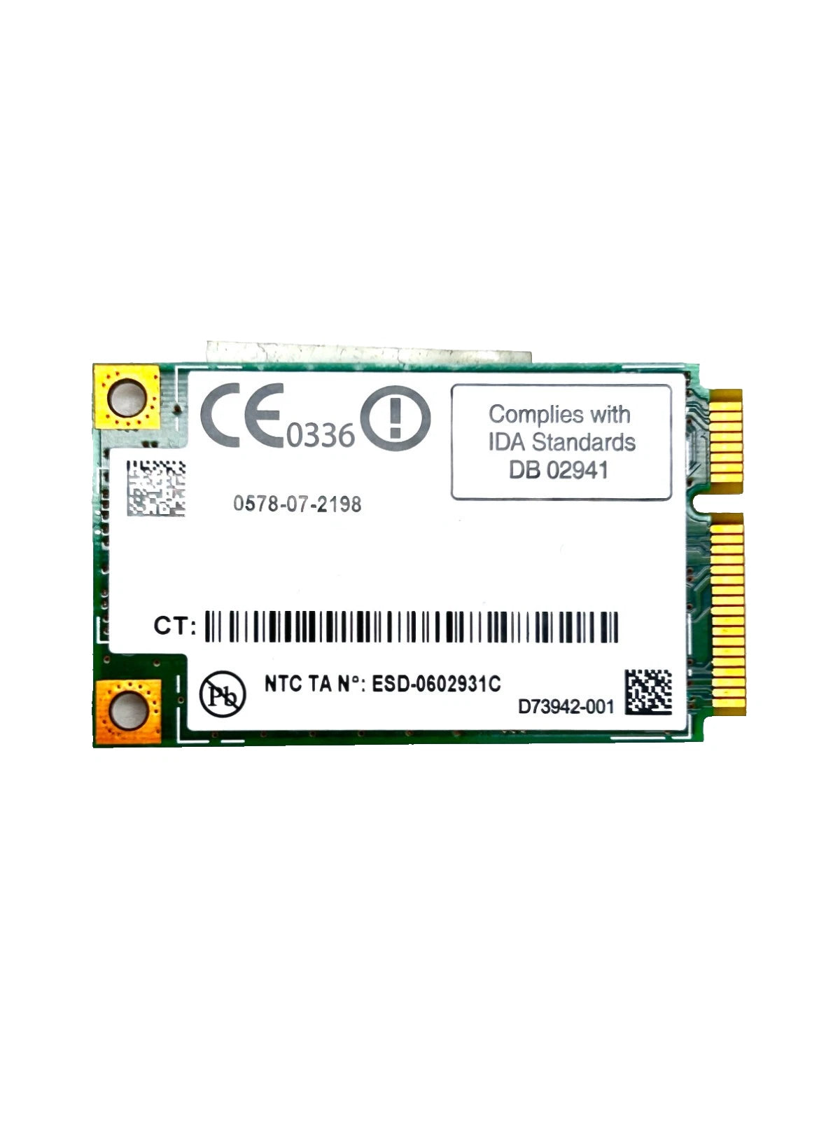 HP Pavilion dv9700 WiFi Wireless Tinklo Plokštė 4965AGN MM2 441086-002